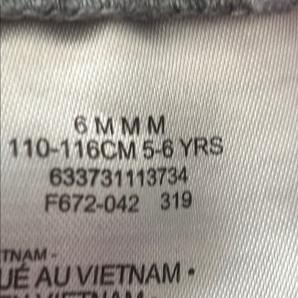 Nike Kids Gray Hoodie with Camo Logo size 5-6 yrs - Picture 5 of 7